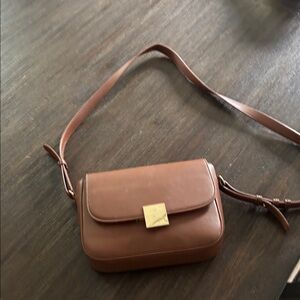 LOFT Brown Crossbody Bag